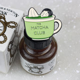 SUPA LUNA Enamel Pin Matcha Club