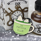SUPA LUNA Enamel Pin Matcha Club