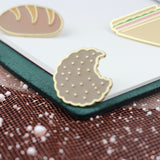 SUPA LUNA Enamel Pin Bitten Cookie
