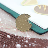 SUPA LUNA Enamel Pin Bitten Cookie