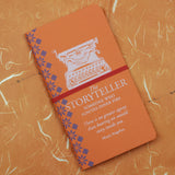 Lukis Conteng Tulis Notebook The Storyteller  Bright Orange