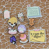 SUPA LUNA Enamel Pin Cappy Cat