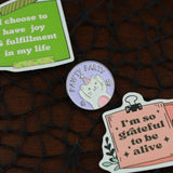 SUPA LUNA Enamel Pin Pawty Party