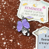 SUPA LUNA Enamel Pin Ballerina Cat
