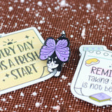 SUPA LUNA Enamel Pin Ballerina Cat