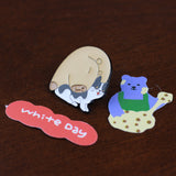 SUPA LUNA Enamel Pin Cappy Cat
