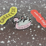 SUPA LUNA Enamel Pin I decide my vibe