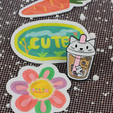 SUPA LUNA Enamel Pin Cat Boba
