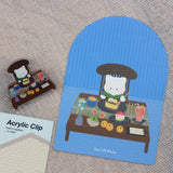 DOW Die-Cut Postcard Dessert