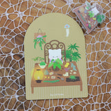 DOW Die-Cut Postcard Plants