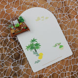 DOW Die-Cut Postcard Plants