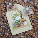 DOW Die-Cut Postcard Coffee