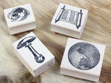 100 PROOF PRESS Wooden Rubber Stamp World 2