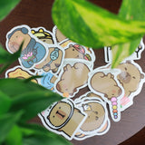SUPA LUNA Sticker Pack Capybara