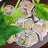 SUPA LUNA Sticker Pack Capybara