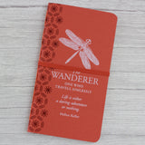 Lukis Conteng Tulis Notebook The Wanderer Orange