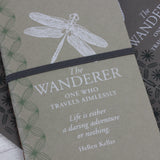 Lukis Conteng Tulis Notebook The Wanderer Orange