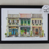 LORONGANDLANE Papercut 3D Frame Jalan 3