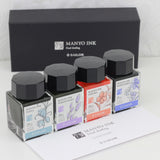 SAILOR Dye Color Manyo Ink-1 20ml x 4 Set