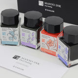 SAILOR Dye Color Manyo Ink-1 20ml x 4 Set