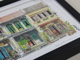 LORONGANDLANE Papercut 3D Frame Jalan 3