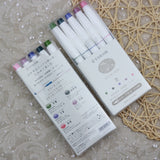 SAILOR Shikiori Calligraphy Pen 5 Colors Set Spring