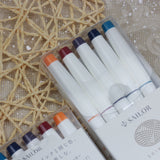 SAILOR Shikiori Calligraphy Pen 5 Colors Set Autumn