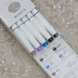SAILOR Shikiori Calligraphy Pen 5 Colors Set Summer