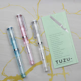TUZU Adjust Fountain Pen Glassy Crystal Cherry M