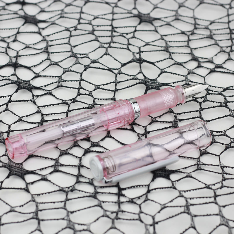 TUZU Adjust Fountain Pen Glassy Crystal Cherry M