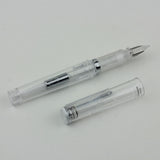 TUZU Adjust Fountain Pen Glassy Crystal White M