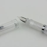 TUZU Adjust Fountain Pen Glassy Crystal White F