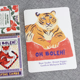 OH BOLEH Postcard Harimau