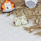 SUPA LUNA Enamel Pin Cat Bestie