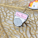 SUPA LUNA Enamel Pin You Rock