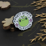 SUPA LUNA Enamel Pin Anxiety Attack survivor