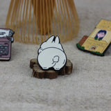 SUPA LUNA Enamel Pin Rabbit Butt