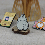 SUPA LUNA Enamel Pin Rabbit Butt