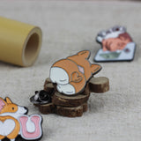 SUPA LUNA Enamel Pin Corgi Butt 2