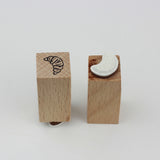 SUPA LUNA Rubber Stamp (XS) Croissant