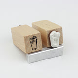 SUPA LUNA Rubber Stamp (XS) Ice Tea