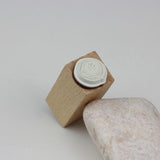 SUPA LUNA Rubber Stamp (XS) Latte Art Coffee