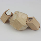 SUPA LUNA Rubber Stamp (XS) Coffee