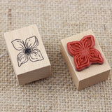 SUPA LUNA Rubber Stamp (S) Flower Kaleidoscope
