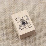 SUPA LUNA Rubber Stamp (S) Flower Kaleidoscope