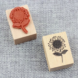 SUPA LUNA Rubber Stamp (S) Sunflower