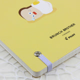PILOT Ring Grid Notebook Brunch Brother-Toast