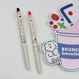PILOT Juice Gel Pen Brunch Brother 2C-Walnut & Cherry