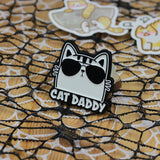 SUPA LUNA Enamel Pin Cat Daddy