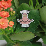 SUPA LUNA Enamel Pin Let that shit go
